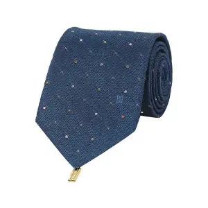 갤러리아 닥스셔츠 25FW 실크혼방 큐빅 올오버 넥타이 DLF1ACF1108