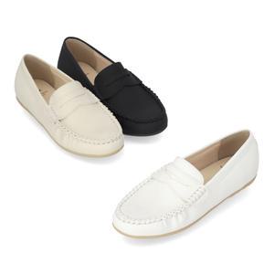 엘칸토 마쯔 여성 소프트 봉합 로퍼 2cm LCWC80M413