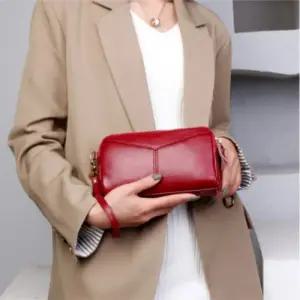 KNPD 고급질감의 천연소가죽 미니 크로스백