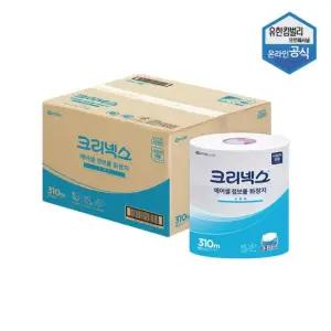 크리넥스 에어셀 점보롤 화장지 스마트 310m 3롤 x 4팩 45391