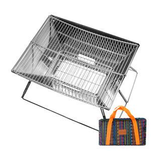 BUCK703 접이식 캠핑화로대 320x430 불멍 화로대 바베큐그릴 캠핑용품 테이블 취사