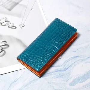 악어지갑 베네 SW  Bene SW) 악어가죽 장지갑