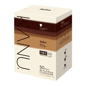 [파이브온] 맥심 카누 더블샷 라떼 50개입