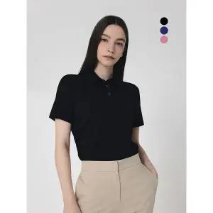 [하프클럽/밀레 골프]카라 반팔티 여성 3컬러 택1