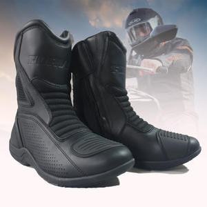포빅 크루저 오토바이 부츠 라이딩 슈즈 바이크 신발 오토바이  라이더 부츠
