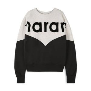 [이자벨마랑] 여성 에뚜왈 휴스턴 페디드 블랙 맨투맨 SW0006FA A1M08E 02FK