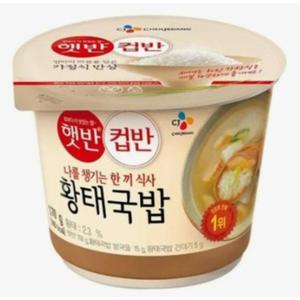 [Qubridge]CJ 컵반 황태국밥 170g24개입/box