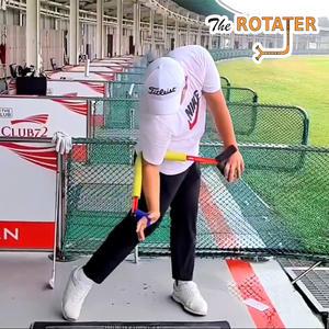 New 로테이터 골프스윙연습기 자세교정기 궤도교정 실내 퍼팅연습 트레이너 용품