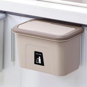 [XBG10414]무타공 걸이형 벽걸이쓰레기통 화장실 휴지통