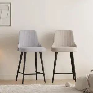 아트박스 가구느낌 시엘벨벳바체어 아일랜드식탁 홈바의자