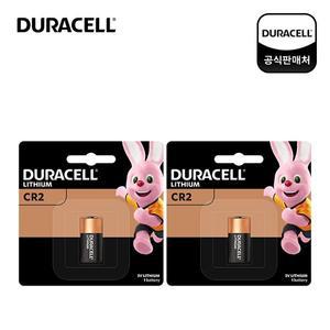 듀라셀 리튬 건전지 CR2/1개입x2개