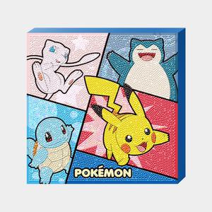 DIY 보석십자수 포켓몬스터 점핑점핑 25x25cm