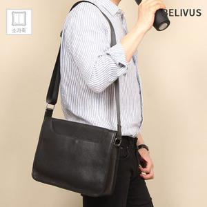 빌리버스 남자 가죽 크로스백 숄더백 직장인 비즈니스 가방 BJI185