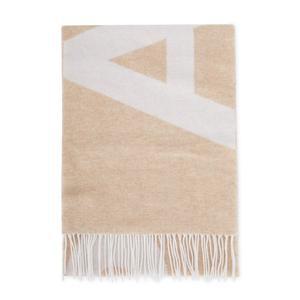 [아페쎄]  여성 시그니처 빅 로고 카멜 머플러 WOAOV M15176 CAB