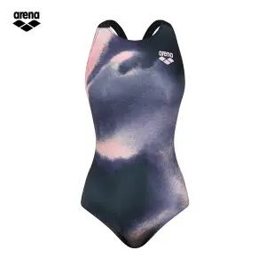 아레나 여성 오로라 A4FL1CO07 PNK (주머니백 증정)  선수 원피스  크로스백 실내수영복