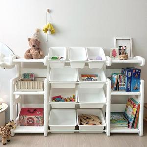 [루나스토리]에코 장난감 정리함 책장 정리대 D 기저귀 레고 인형 아이방 정리