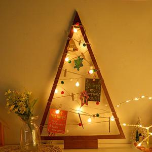 [민화샵] 크리스마스 우드 벽트리 만들기 겨울 꾸미기 미니 트리 파티 데코 용품