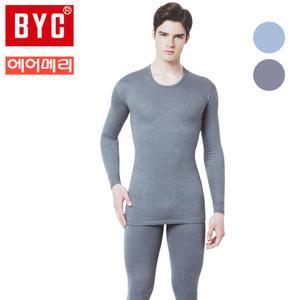 BYC 양면베이직남상하 40수 순면 남성용 내복 상하 1세트 DCS0076