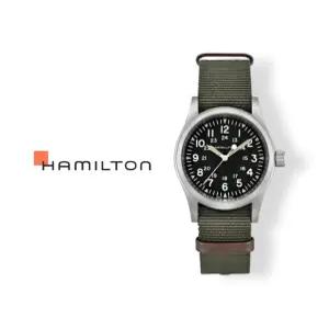 해밀턴 카키필드 메카니컬 38mm 나토 남자시계 H69439931