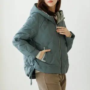 [하프클럽/데드라](~88size)리안배색덕다운패딩점퍼 OUD6038_DC