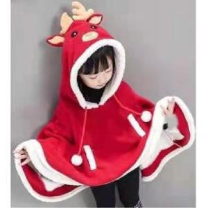 크리스마스 루돌프 망토 어린이 유치원 성탄절 파티복 빨강망토 산타 파티용품 이벤트복