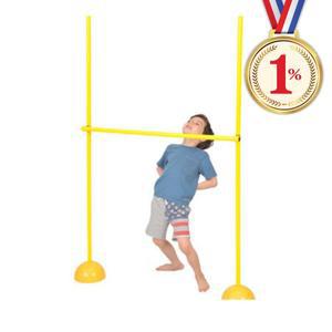 일프로 - 림보세트 S 높이150x가로100 보관가방포함 2단분리형 레크레이션 유아 학교체육