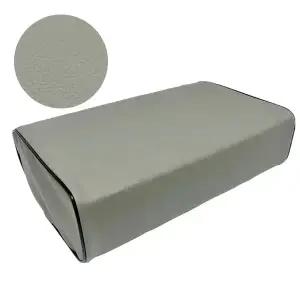 한의 그레이 레자 높은 사각 베개 마사지 병원용 찜질방 진찰베개 L 38 x 20 9.5cm