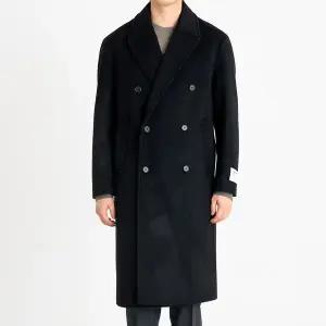 [킨록바이킨록앤더슨](신세계 사우스시티)킨록 울 캐시미어 롱 더블 오버핏코트(CIO13D0M7)