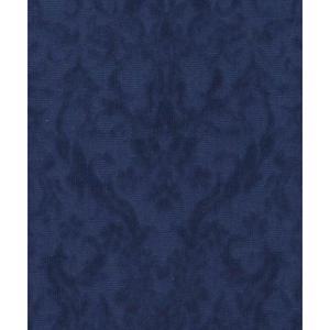 [퀼트스타] 유와 코튼린넨 자카드 다마스크_블루 (30554)