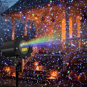 레이저 크리스마스 프로젝터 라이트, 야외 이동 RGB 크리스마스 프로젝터 라이트, 3 색 모션 반딧불 라이트