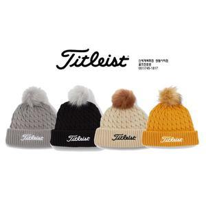 [타이틀리스트](센텀시티점)[정품] 타이틀리스트 케이블니트폼폼 비니 4가지색상