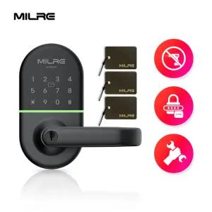 밀레 무타공 목문용 나무문 방문 디지털도어락 M-600S/M-610S