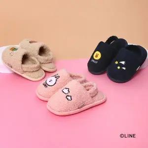 [보리보리/건종]라인프렌즈 피스 뽀글 덧신