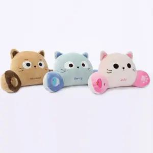 귀여운 동물 등받이 의자 쿠션 허리 받침 인형