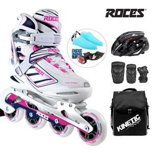 [로체스]성인 아동 인라인 스케이트 로체스 이지 W+가방+헬멧+보호대 신발항균건조기 휠커