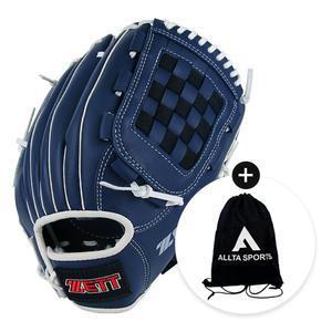 ZETT 야구글러브 11인치 합피 BPGK-1125 네이비 올라운드 VV (+보관가방)