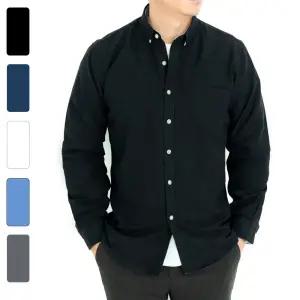 [레디핏]남성 목배색 데일리 옥스포드 긴팔셔츠 RFCO1101TO5