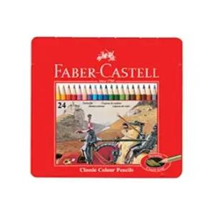 파버카스텔 틴 일반색연필 24색