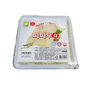 웰빙 파파무 단무지 1박스(2.5kgx4팩) 무색소 얇은 반달