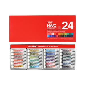 홀베인 HWC 투톤 그래뉼레이션 수채화 물감 5ml 24색 세트