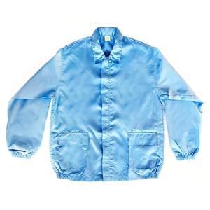 제전복 상의 Y카라 크린룸옷 정전기방지 방진복