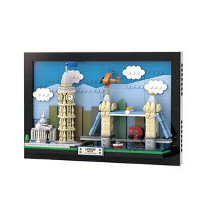 세계도시여행 영국 런던 564조각(PCS) 레고 호환 중국 L사 블록