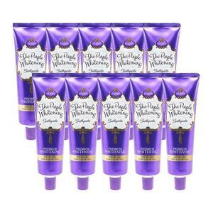 [홈쇼핑] 엘지 클라이덴 더 퍼플 화이트닝 치약 130g 10개 안티 옐로우