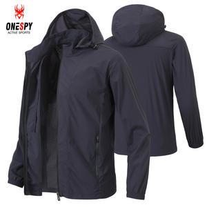 2025 봄/여름 스파이더 남자 메쉬 바람막이점퍼 아웃도어 남성 캐주얼 후드 점퍼 자켓 방수 방풍 SPY