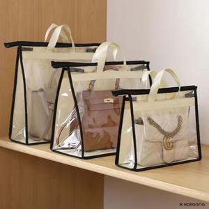 투명 가방 보관함 명품 핸드백 정리함 책가방 보호 수납 파우치 먼지방지 더스트 백 커버 진열대