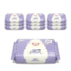 [순둥이]생분해/소프트메이트 건티슈 프리미엄 휴대용 30매 10팩
