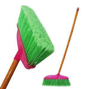 크린 롱 나이롱비 / 풍성한 고탄성 PP모 학교 청소 빗자루