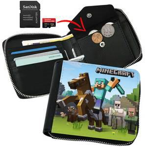 마인크래프트 지퍼 지갑 반지갑 중학생 초등학생 아동 굿즈 선물 크리퍼 앤더맨 던전스 5
