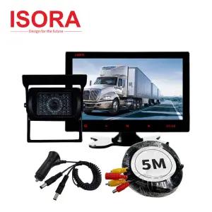 화물차 후방카메라 풀세트 AHD 모니터 아이나비 네비게이션 호환 아이소라 시모스블랙+4.3인치+5M