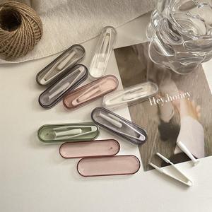 휴대용 렌즈 끼는 도구 빼는 뽁뽁이 석션 집게 흡착봉 케이스 보관함 소품 소프트 콘택트